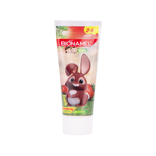 خمیر دندان کودکان بایونمل با طعم توت فرنگی 75 میل